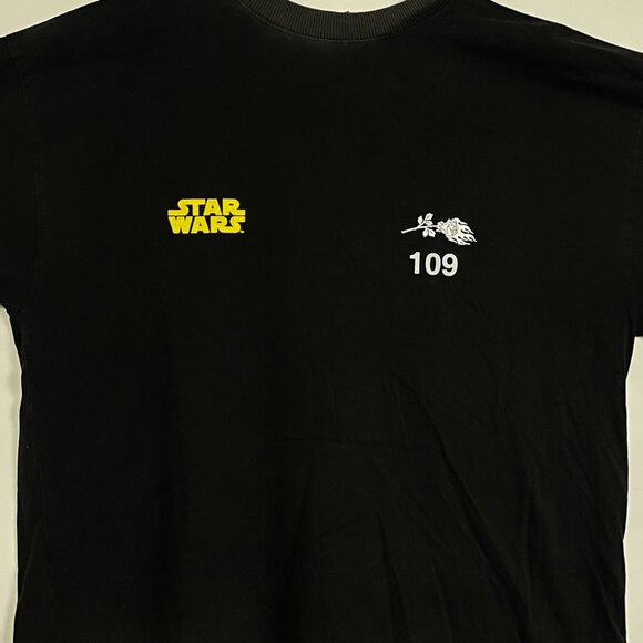 NWOT Star Wars x Civil Regime Concrete Green Crystal 199X Oversized Tee Vintage - Picture 4 of 8